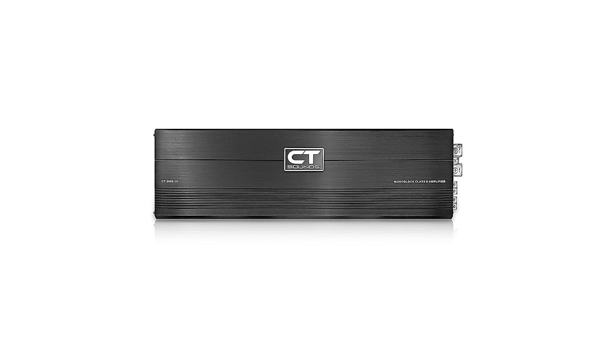 CT Sounds CT-2000.1D 2000W Car Amplifier - Compact & Powerful