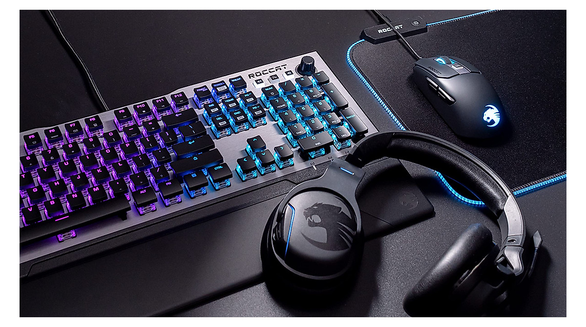 ROCCAT VULCAN 121 AIMO: RGB Mechanical Gaming Keyboard