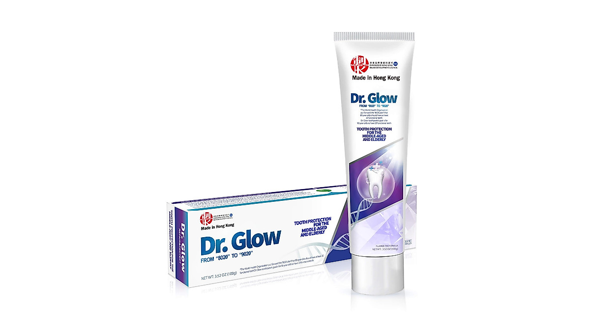Dr. Glow Gingivitis Treatment Toothpaste - Gum Care for Seniors