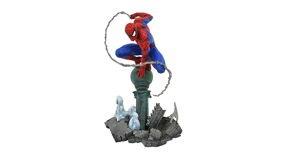 Marvel Gallery Spider-Man PVC Statue - 10-Inch Collectible Figurine