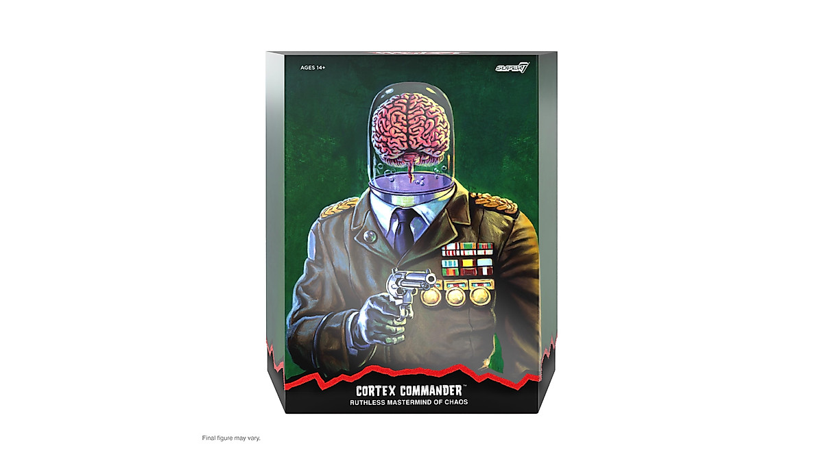 Super7 ULTIMATES! Cortex Commander Action Figure Collectibles