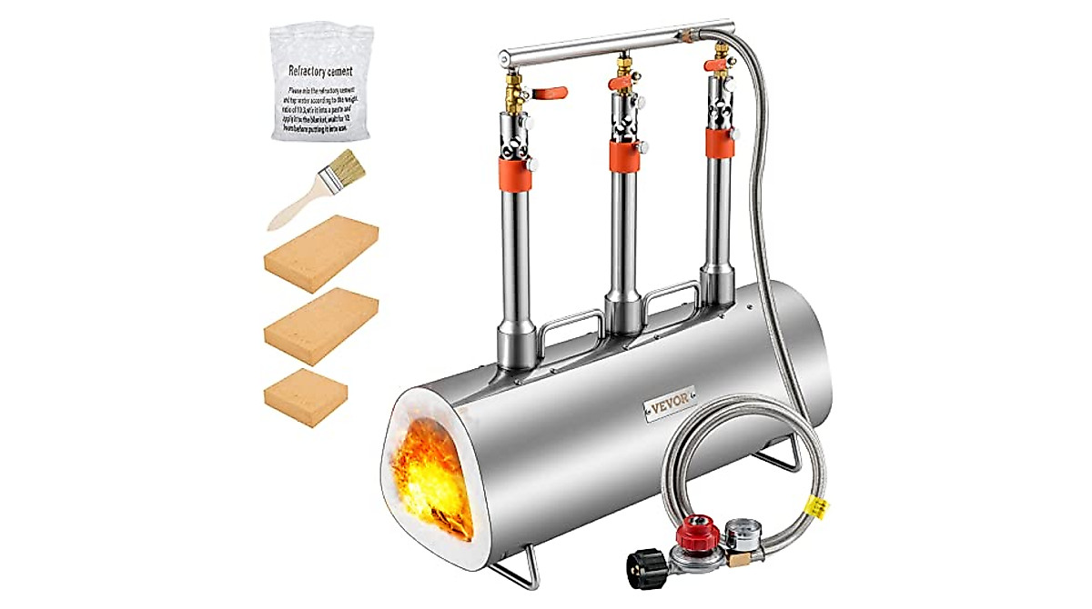 VEVOR Portable Propane Forge - High Heat Blacksmithing