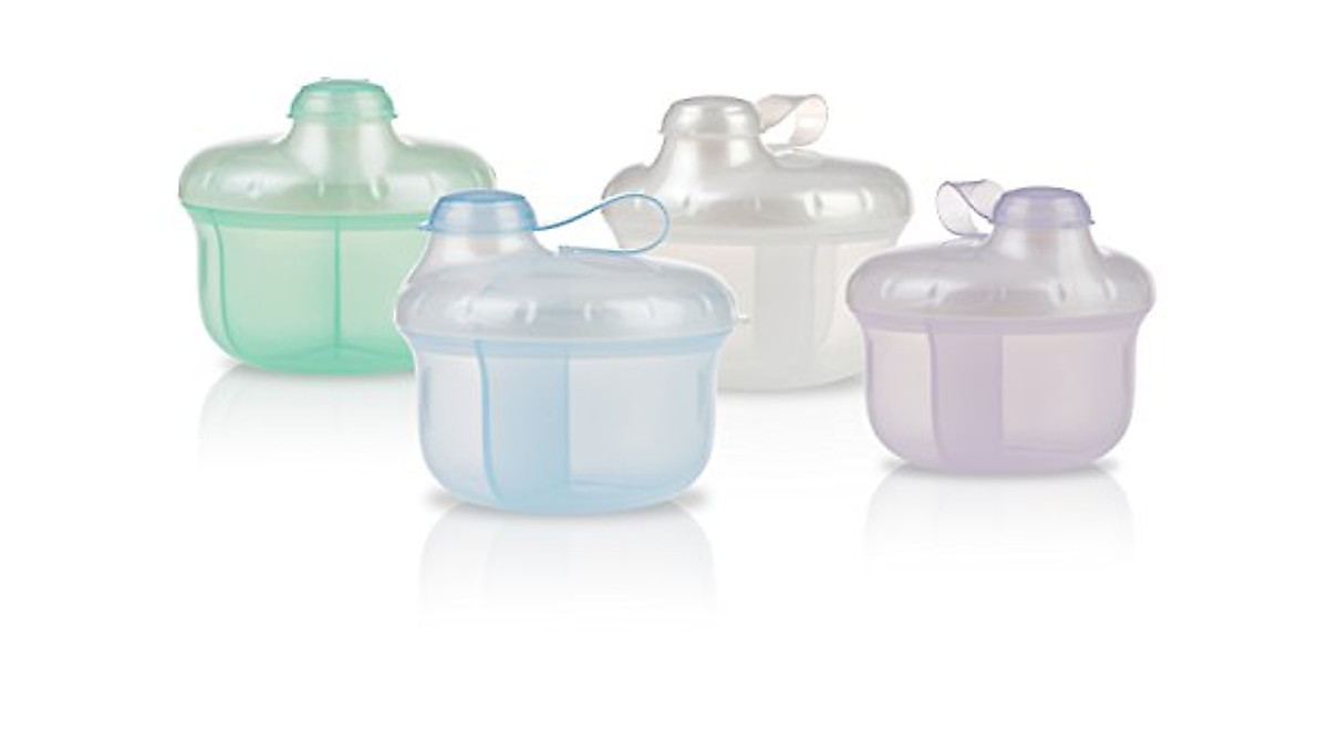 Nuby Milk Powder Dispenser for Travel & On-the-Go Feeding