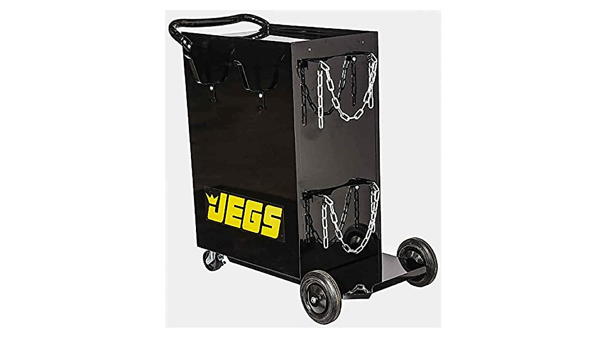 JEGS Welding Cart - Versatile & Durable Storage Solution