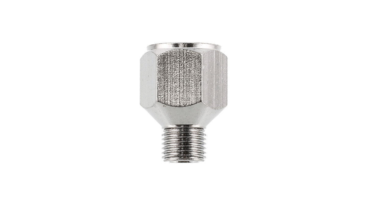 1/8 To 1/4 Adapter Master Airbrush Brand 1/8" BSP Male To 1/4" BSP Male Fitting Conversion Adapter Nipple, Connector For Airbrush Hoses And Compressors Bspp To Npt Fittings