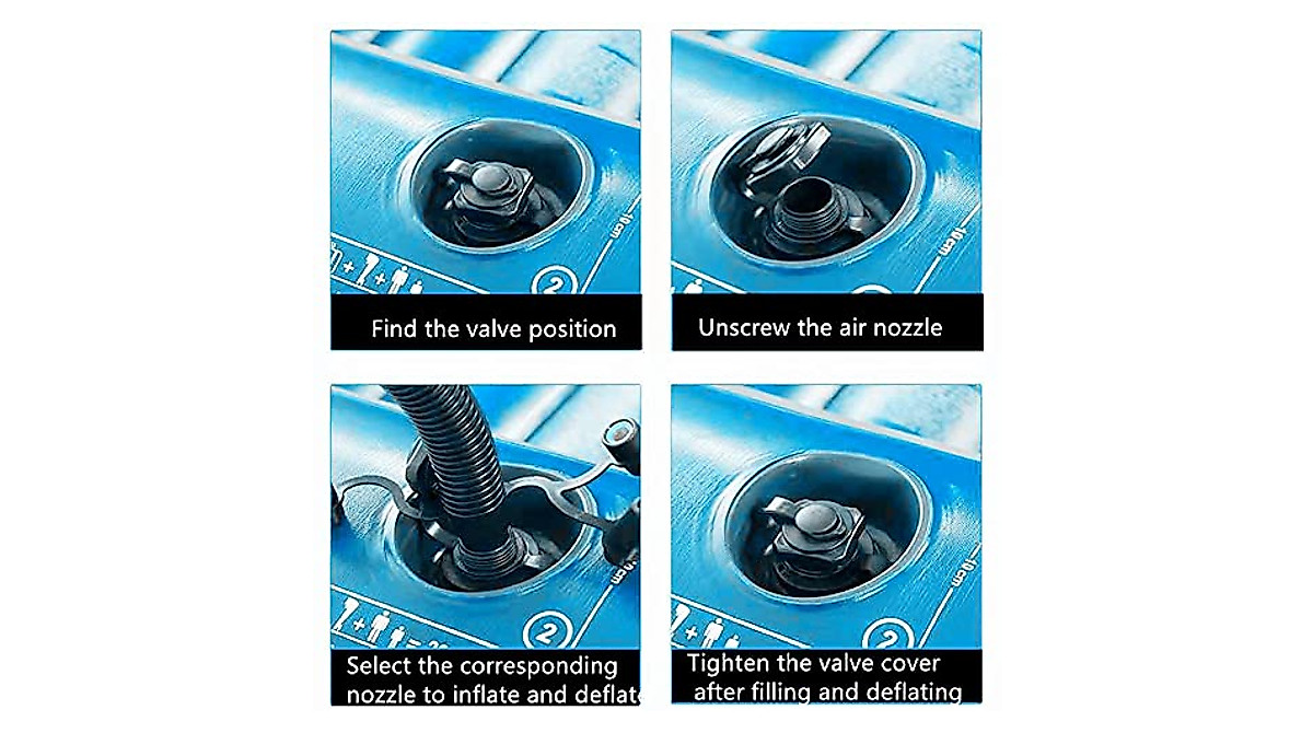 High-Quality Inflatable Boat Air Valve - 2PCS Replacement