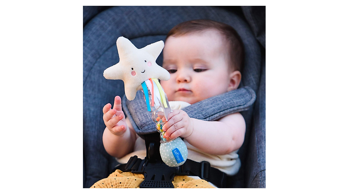 Taf Toys Star Rainstick Rattle for Infant Sensory Fun