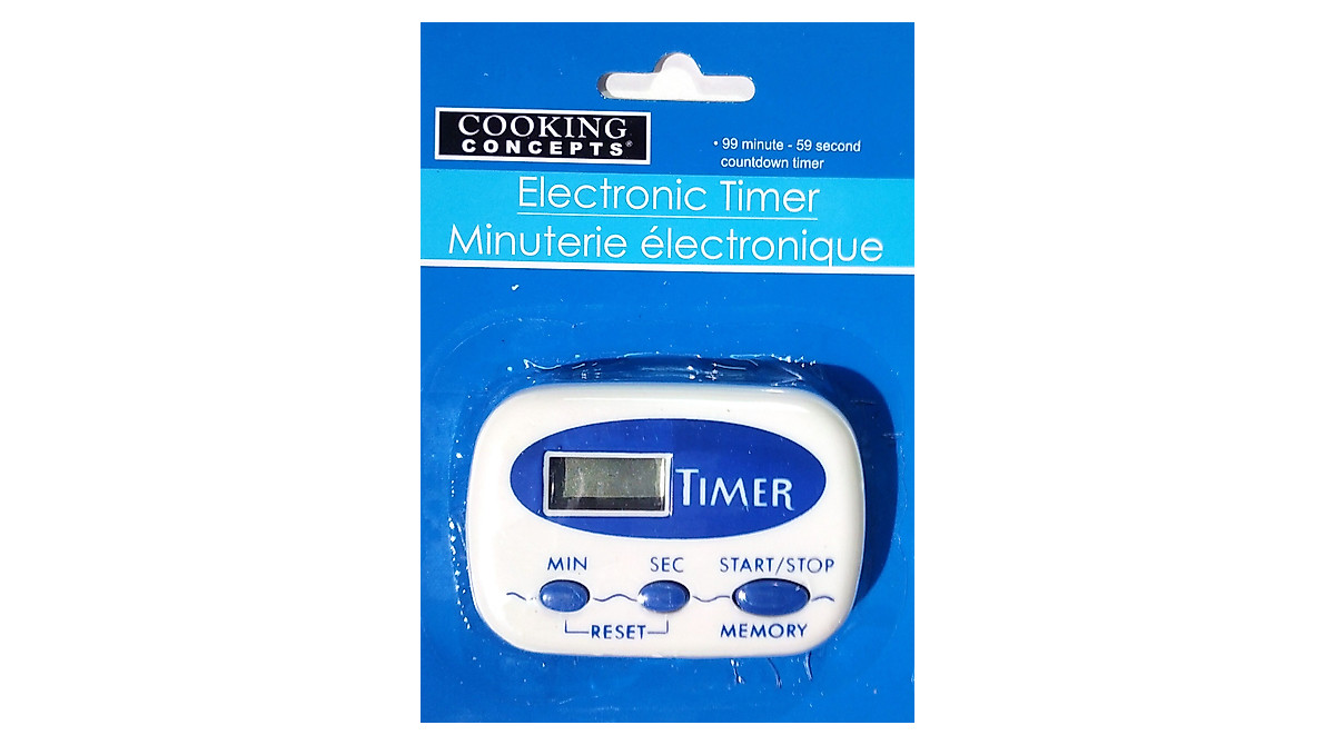 Electronic Kitchen Timer - Easy Cooking & Timing Tool