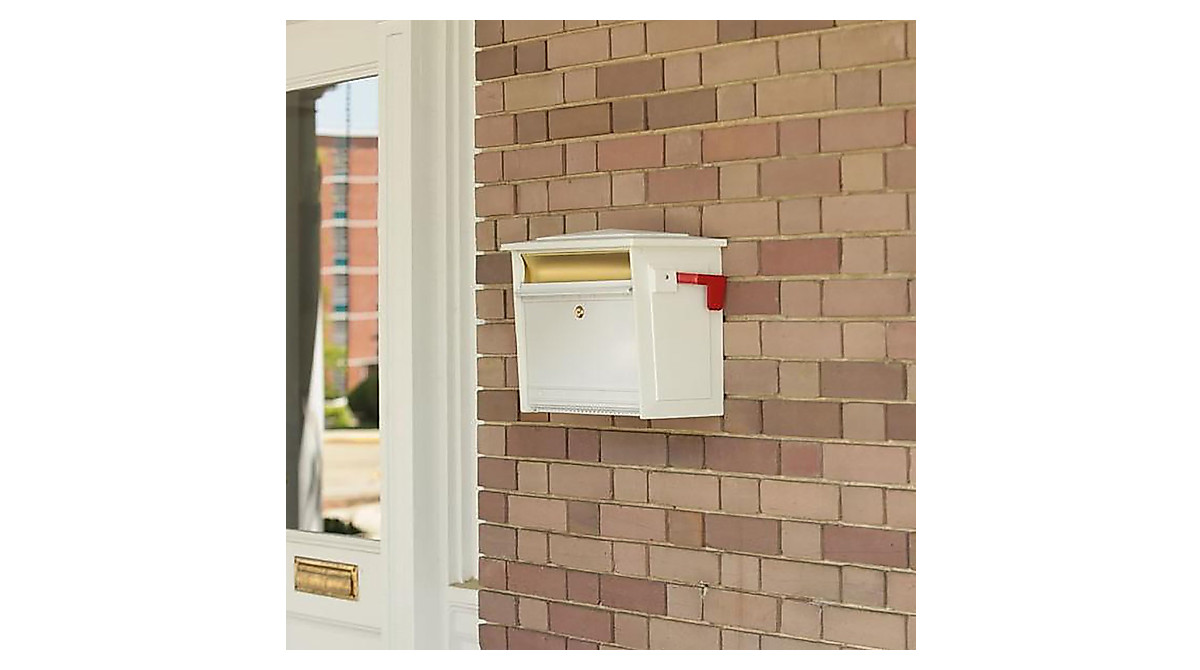 Secure Wall Mount Mailbox - Mailsafe Aluminum
