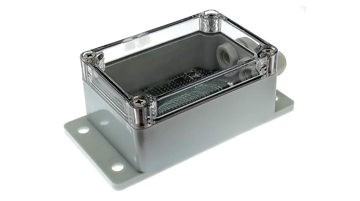 qBox DIY IOT Enclosure Kit Waterproof IP65 for Arduino and ESP32