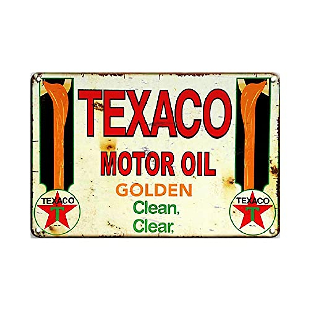 Retro Metal Tin Signs for Garage & Man Cave Decor | 5 Pcs