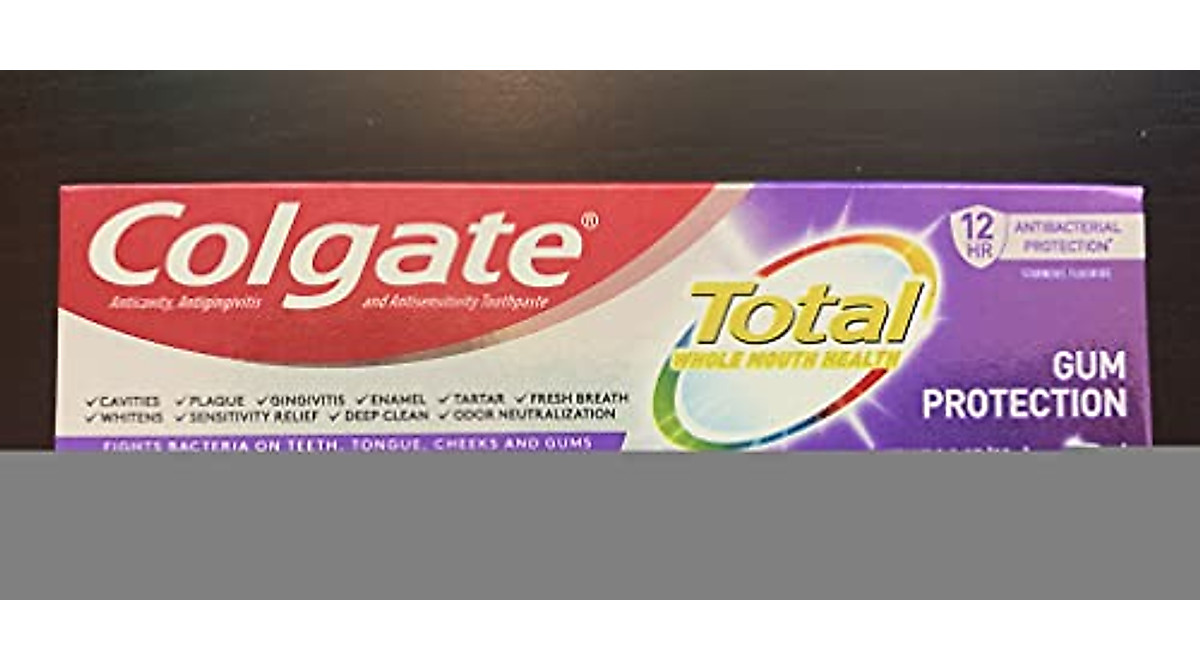 Colgate Total Gum Protection Toothpaste - Strengthen Gums & Prevent ...