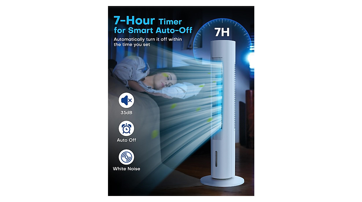 BALKO TS03Y Evaporative Air Cooler | 3-in-1 Comfort
