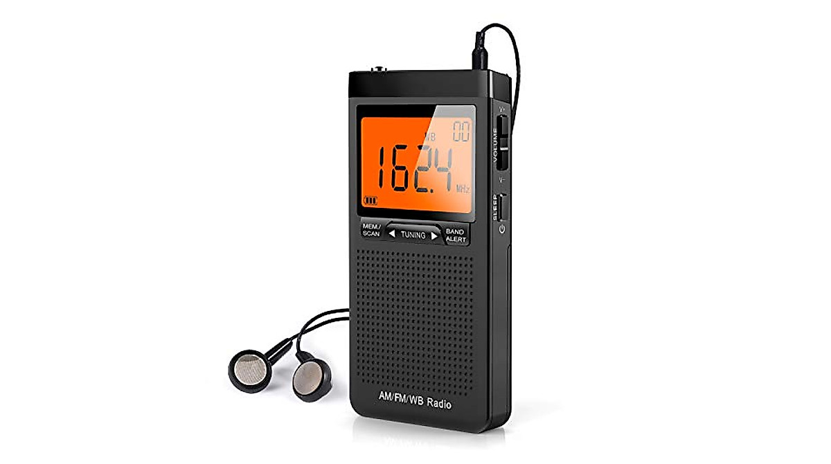 Greadio NOAA Weather Radio - Portable AM/FM Emergency Alert Radio