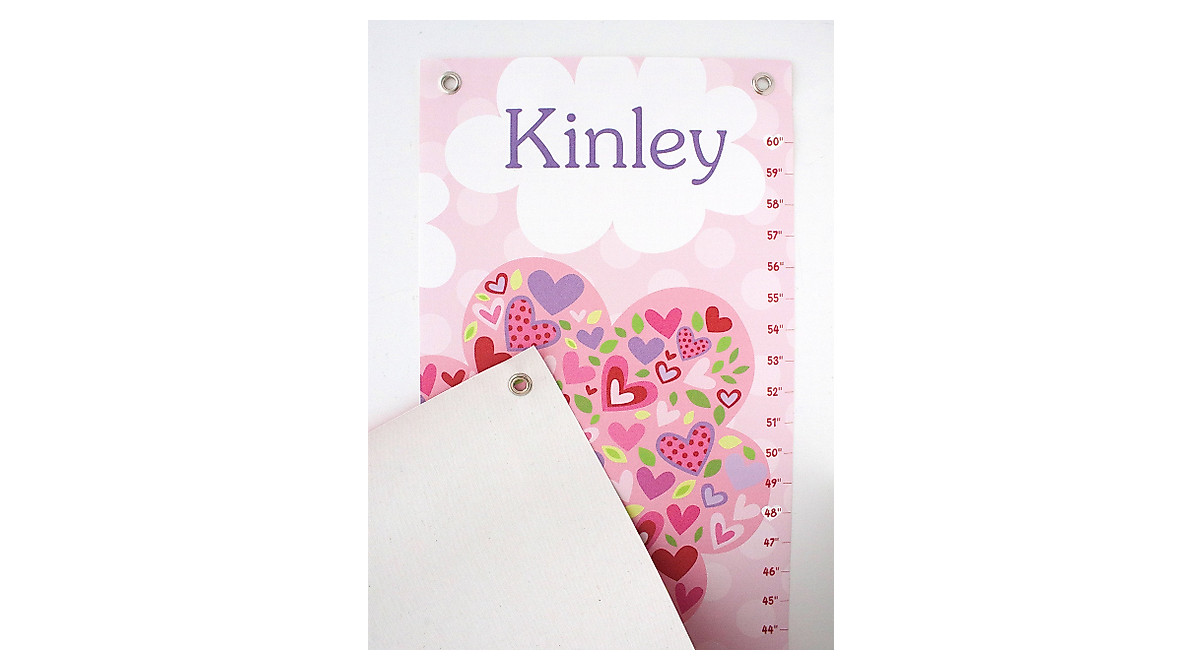 Personalized Floral Growth Chart for Kids - I See Me!