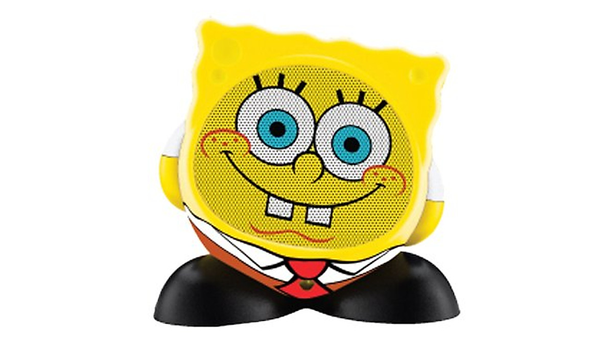 SpongeBob Rechargeable Character Speaker - Portable & Fun Audio Device
