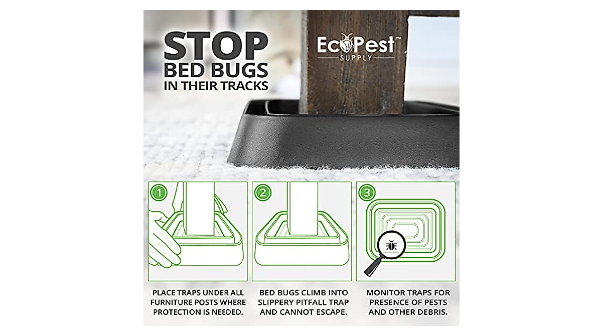Bed Bug Blocker XL | Effective 4 Pack Interceptors