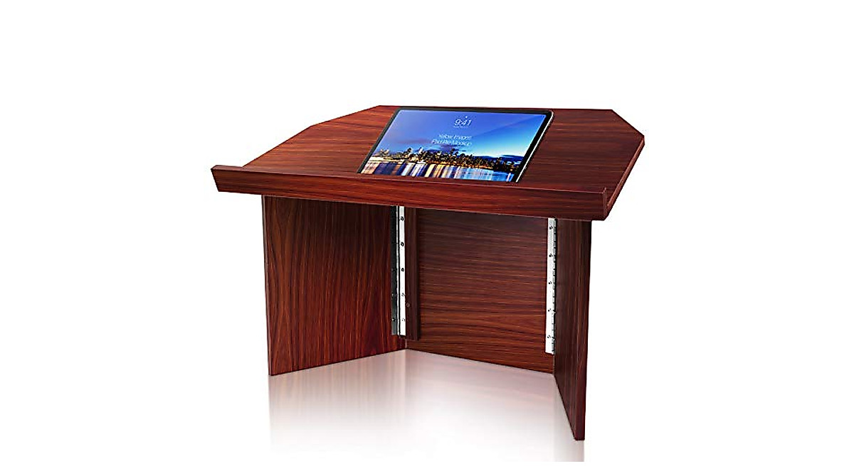 Pyle Portable Foldable Lectern Stand for Presentations and Teaching