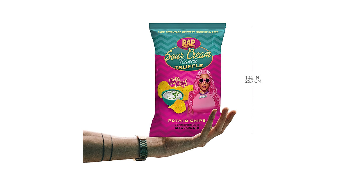 Rap Snacks Nicki Minaj Sour Cream Ranch Truffle Chips -Pack of 6 — 🛍️ ...