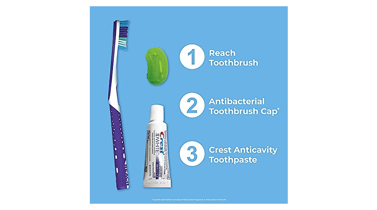 REACH Ultraclean Travel Kit - Complete Oral Care On The Go