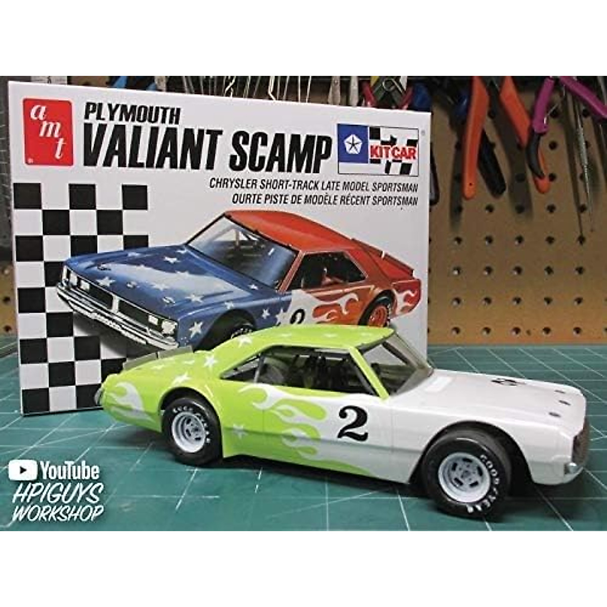 AMT Plymouth Valiant Scamp Model Kit - Build Vintage Muscle Car