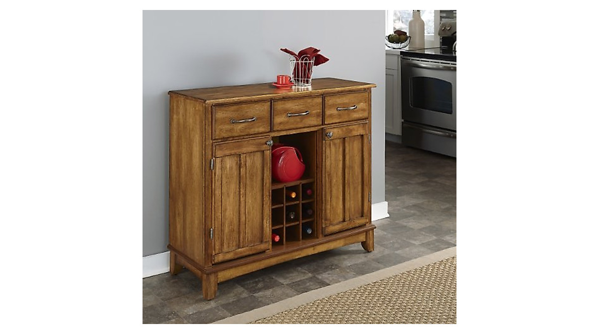 Buffet of Buffets Cottage Oak Server by Home Styles