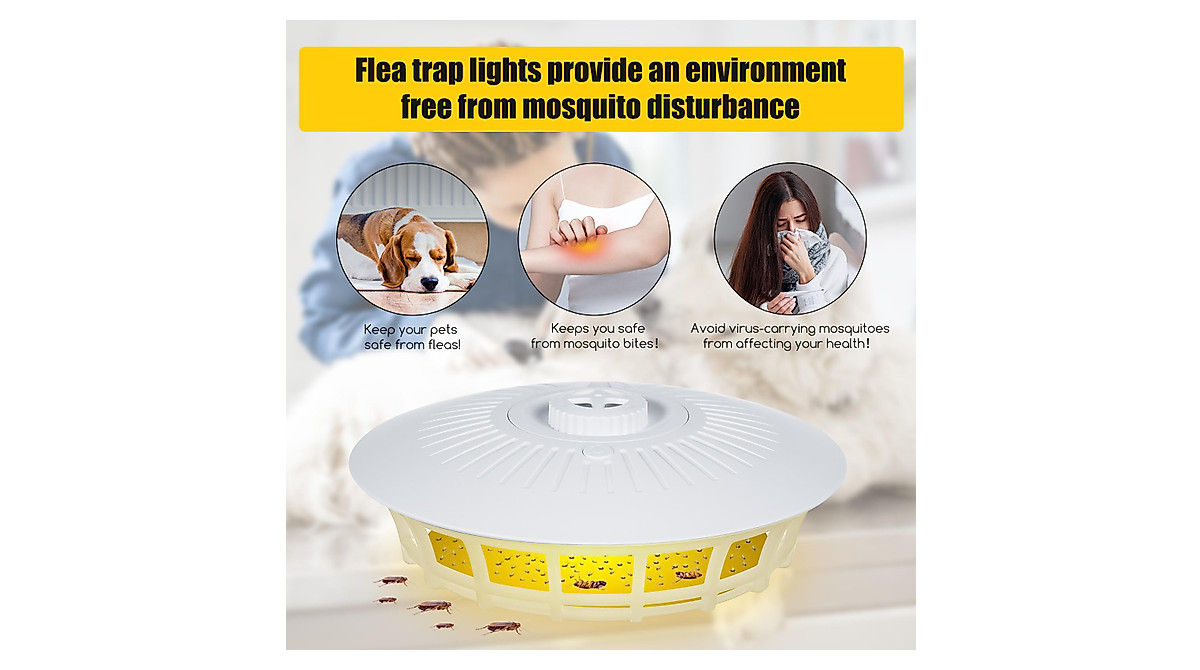 2 Pack Flea Traps - Efficient Indoor Pest Control