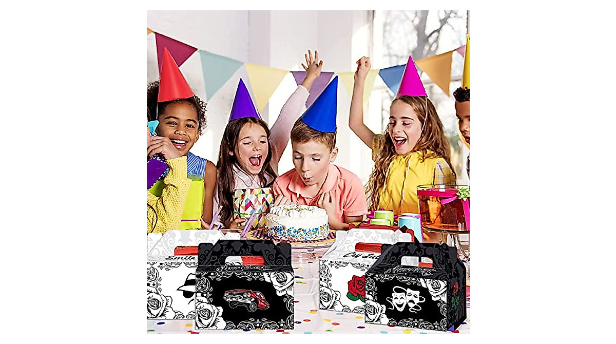 Cholo Lowrider Party Bags - 16 Retro Treat Boxes for Old School Parties