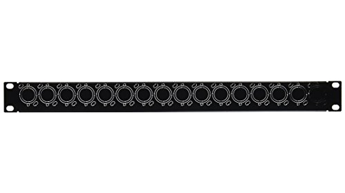 Gator Rackworks Universal Knockout Panel for Cable Management