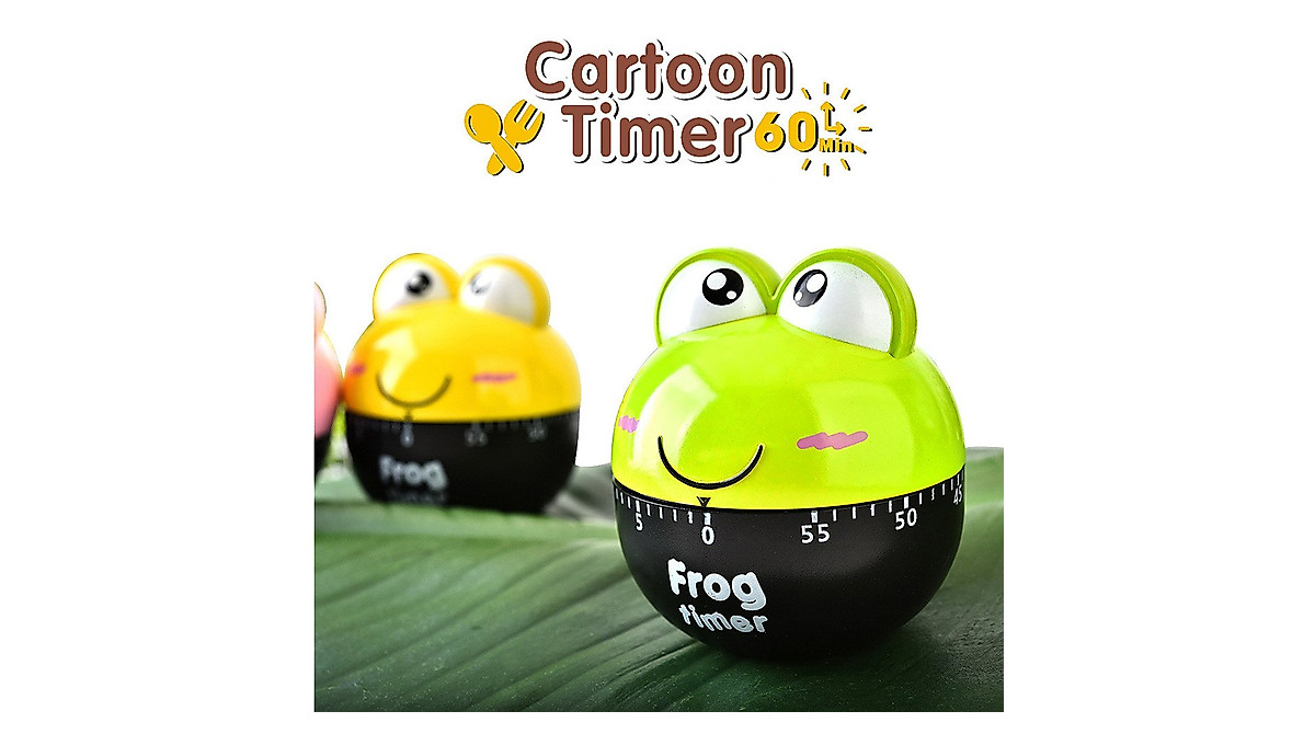 Weite Mini Frog Kitchen Timer – Loud 60-Min Countdown for Kids