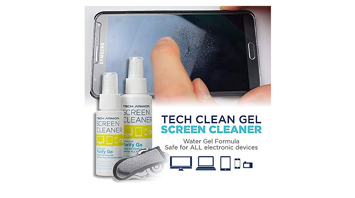 Tech Armor 120 ML Pro Screen Cleaning Kit - Clear & Safe Screen Care