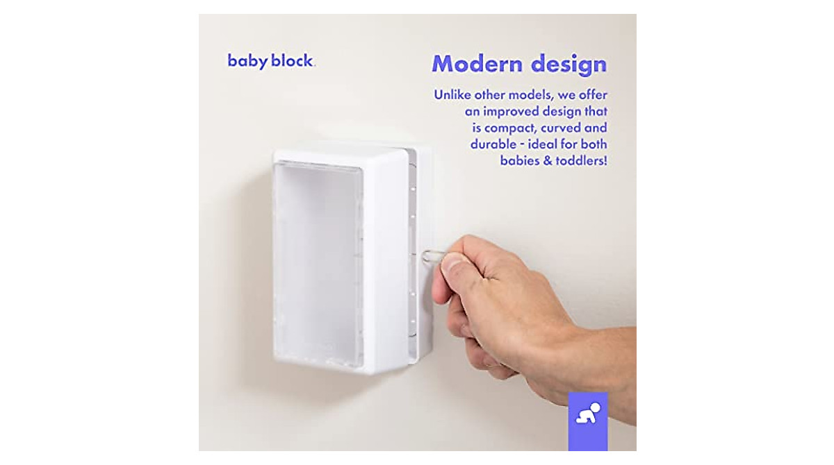 Childproof Outlet Cover with Lock & Key for Safe Home | Baby Block