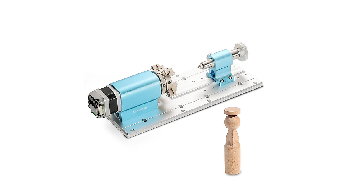 Genmitsu 4th Axis Rotary Module Kit for 4040-PRO CNC | 3D Carving