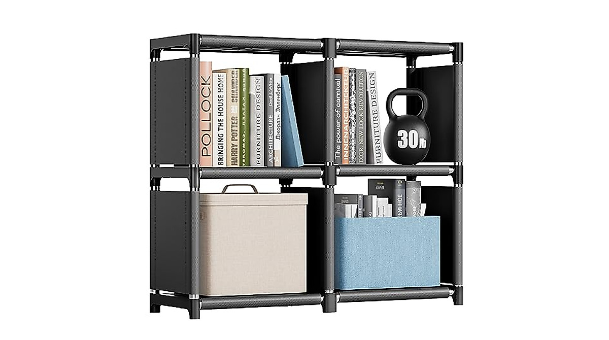 Mavivegue 4 Cube Storage Organizer - DIY Bookcase