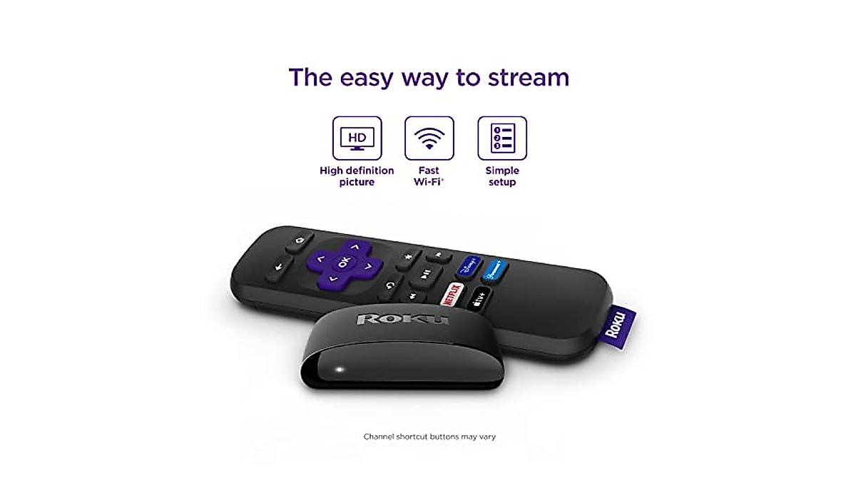 Roku Express HD Streaming Device with Easy Setup & Fast Wi-Fi