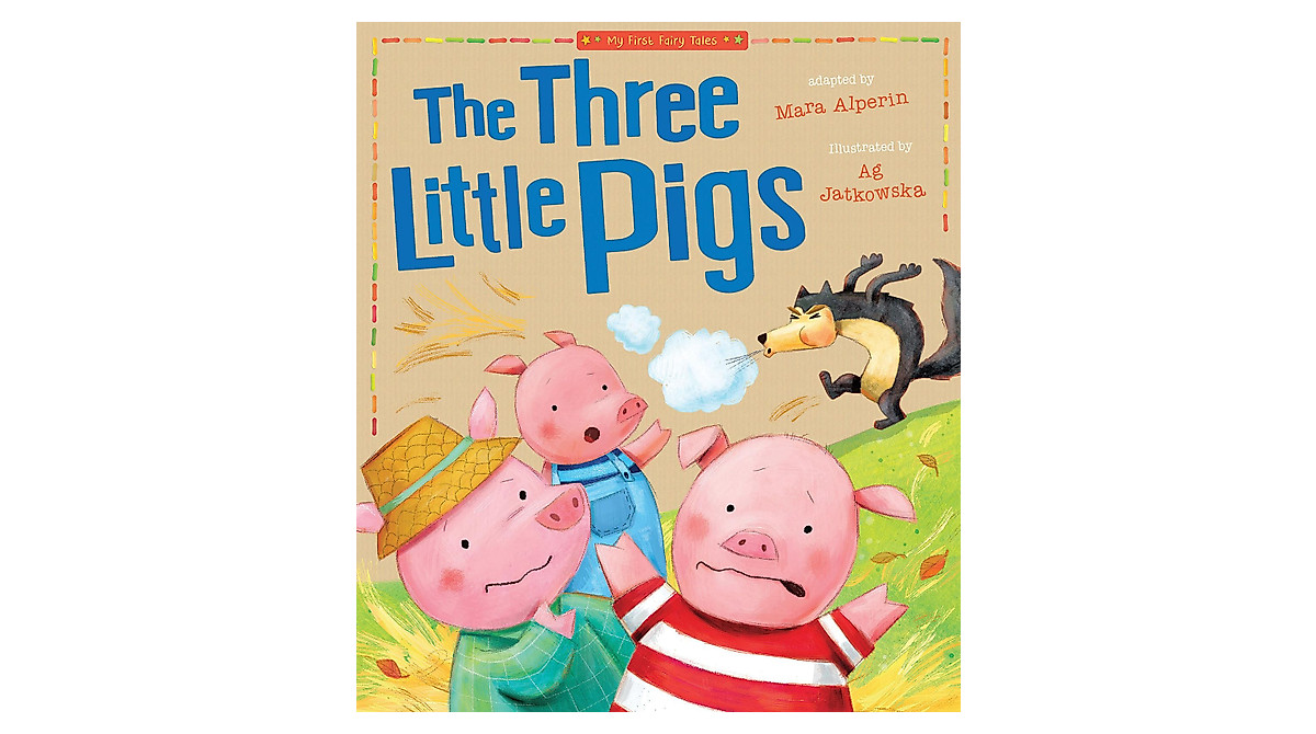 Three Little Pigs Fairy Tale Book for Young Readers | Tiger Tales
