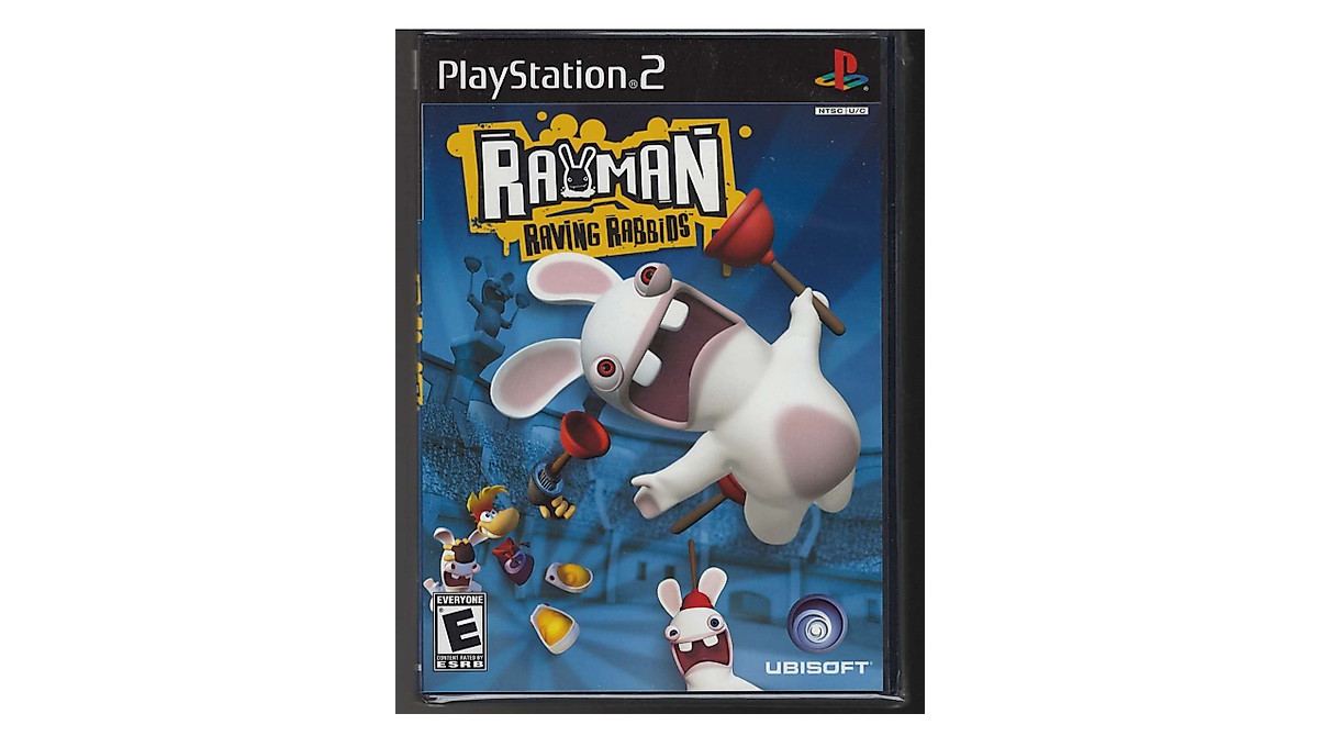 Rayman Raving Rabbids for PS2 - Fun Multiplayer Action