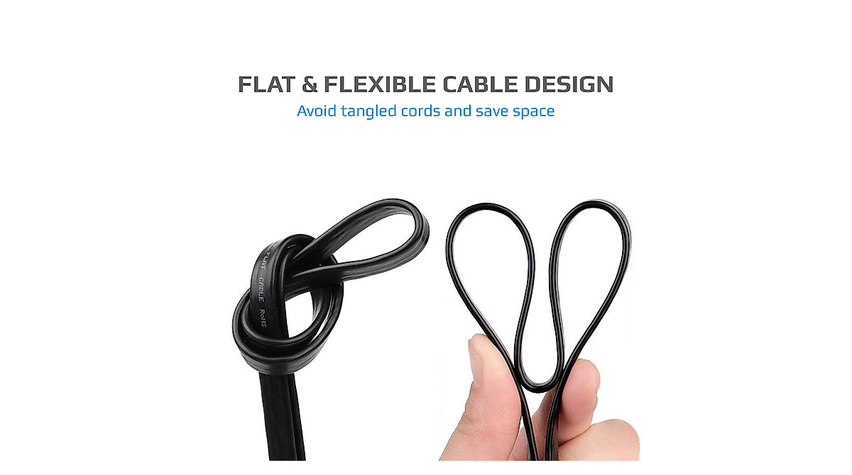 Keple 10ft RJ11 ADSL Phone Cable Cord - High Speed