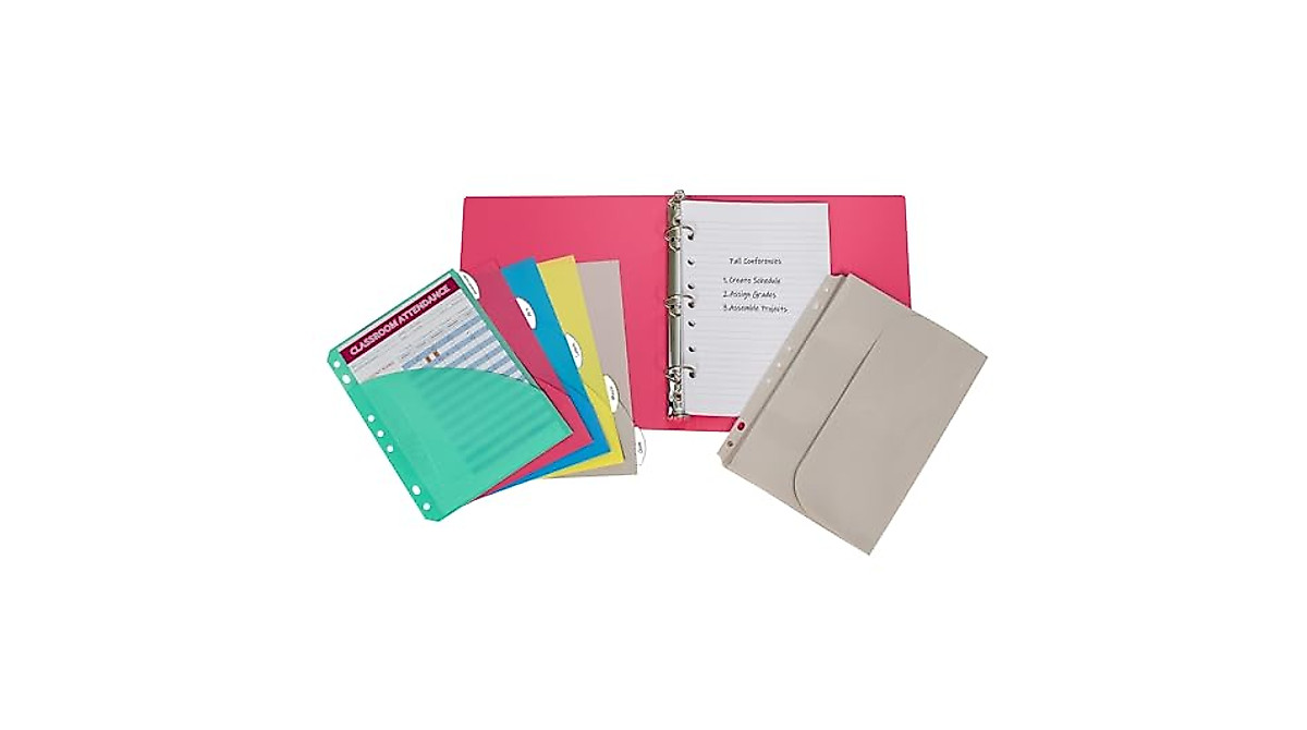 C-Line Mini Binder Starter Kit for On-the-Go Organization
