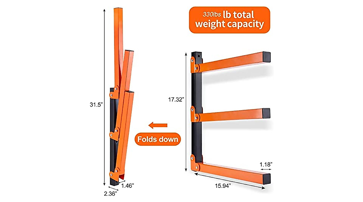 Storeonwall Lumber Storage Rack - Maximize Your Garage