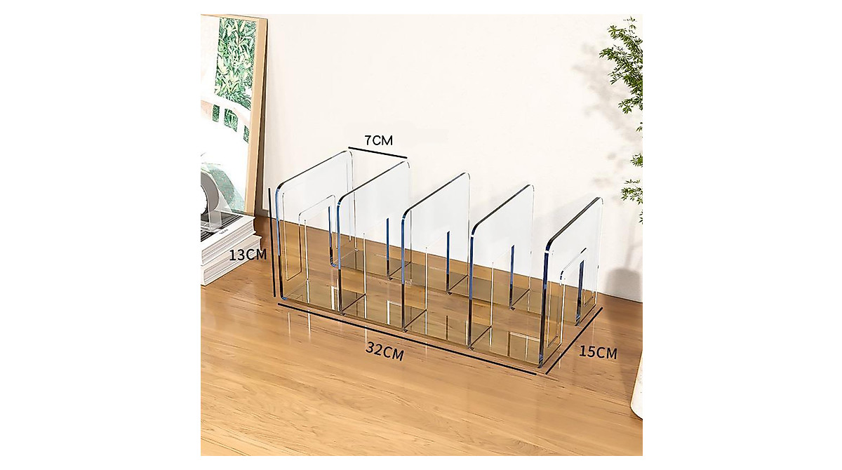 Acrylic Shelf Dividers for Neat Closet Organization