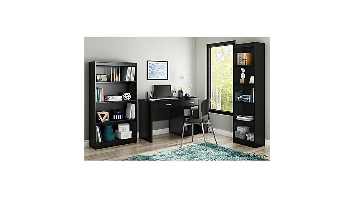 BOWERY HILL Modern Computer Desk with Storage for Home Office