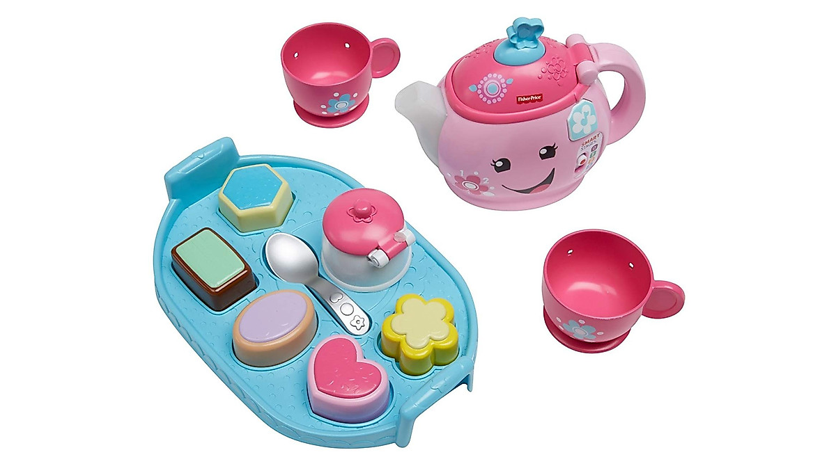 Fisher-Price Smart Purse & Tea Set Bundle for Toddlers