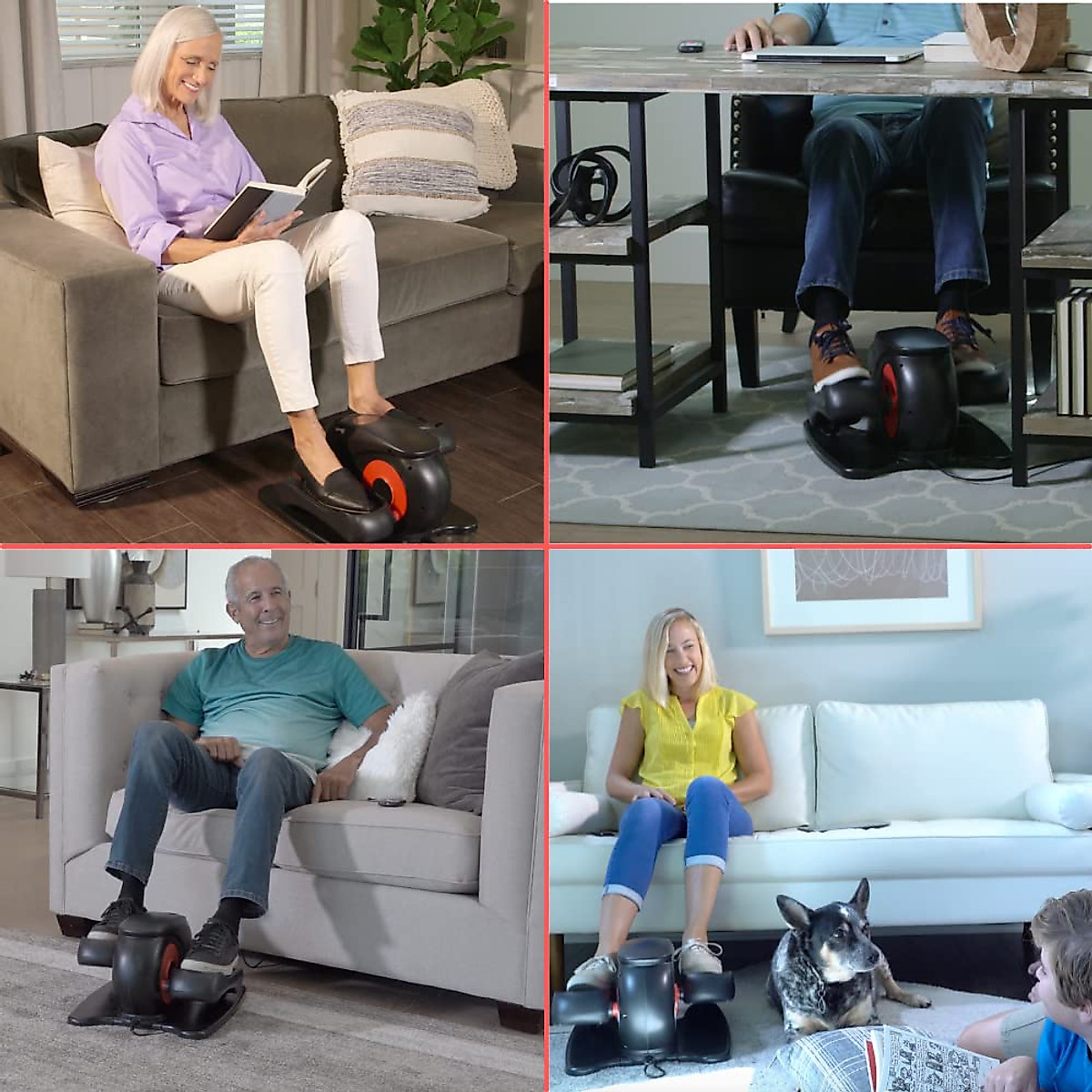 ORBITREK MX - Compact Motorized Under Desk Elliptical