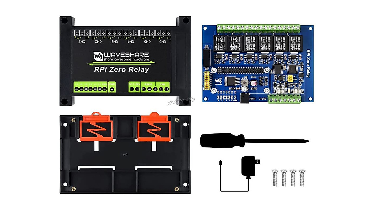 6-Channel Relay Module for Raspberry Pi Zero - XYGStudy