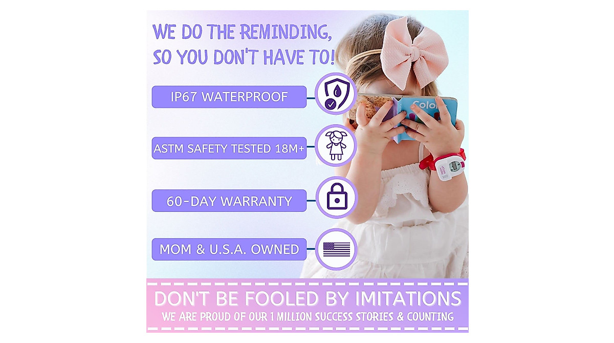 Potty Time Watch & Sticker Set for Fun Training