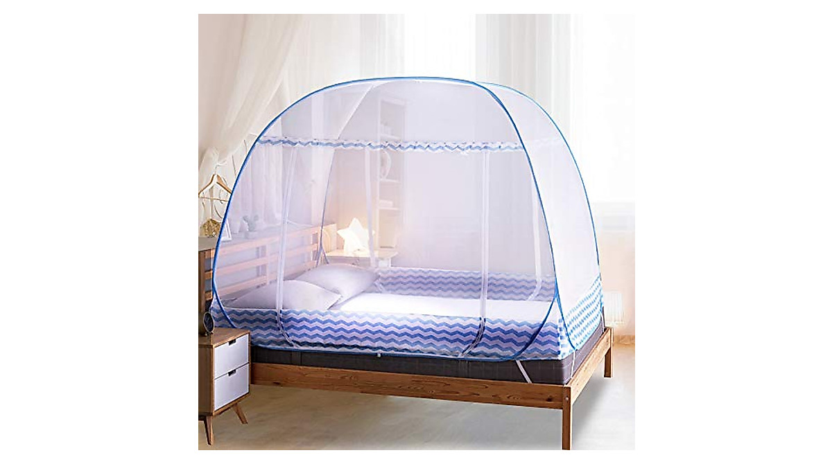 Portable King Size Mosquito Net Tent for Travel & Home