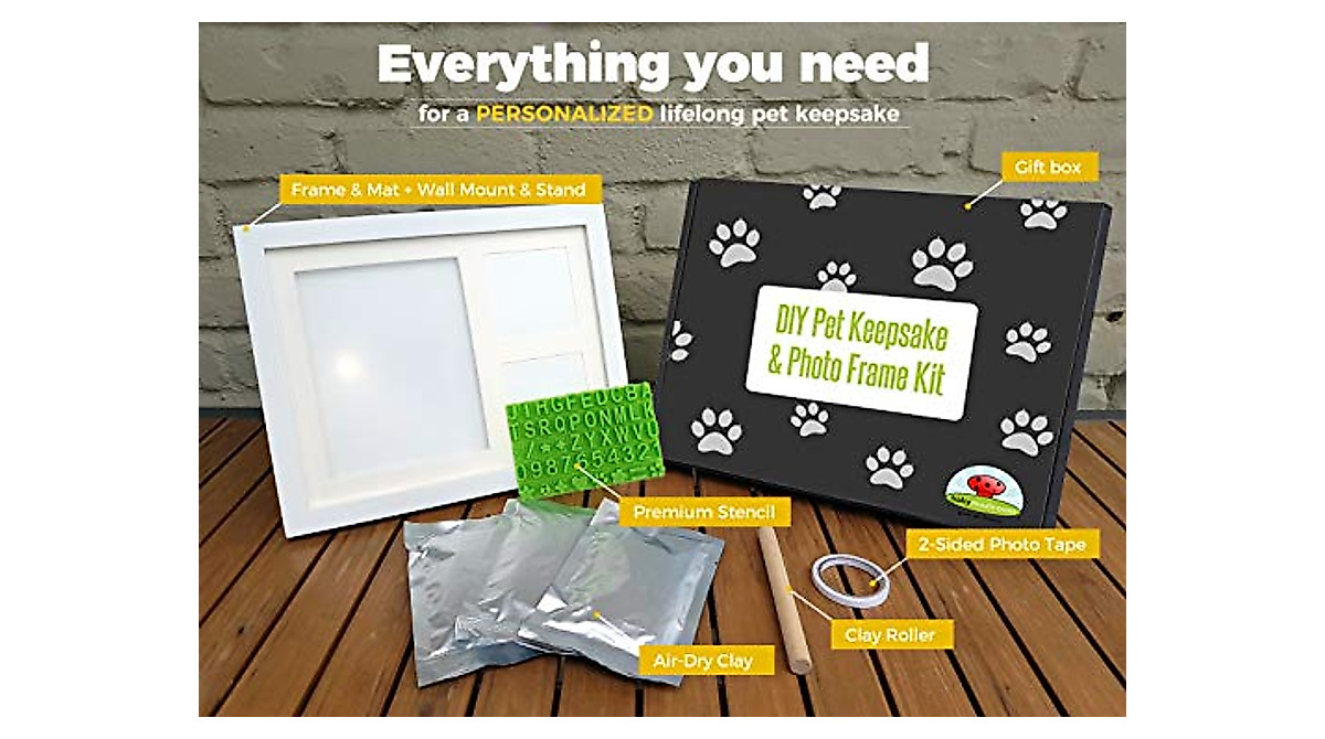 Create Lasting Pet Memories with Paw Print Keepsake Kit
