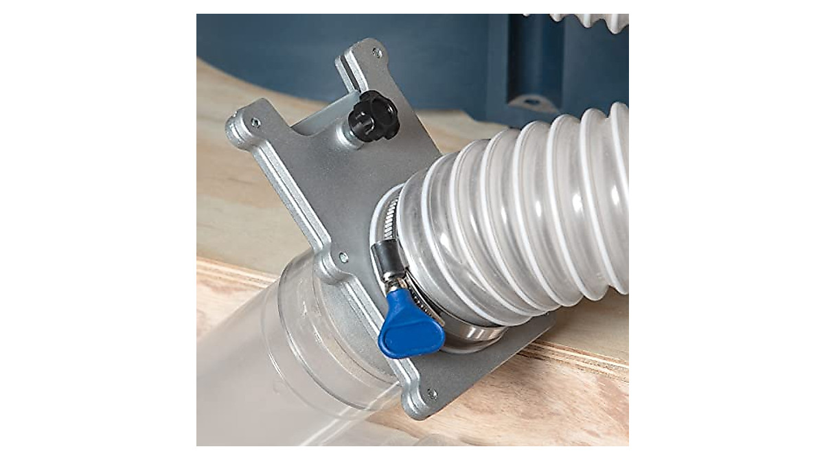 POWERTEC 70134-P2 Aluminum Blast Gate for Efficient Dust Control