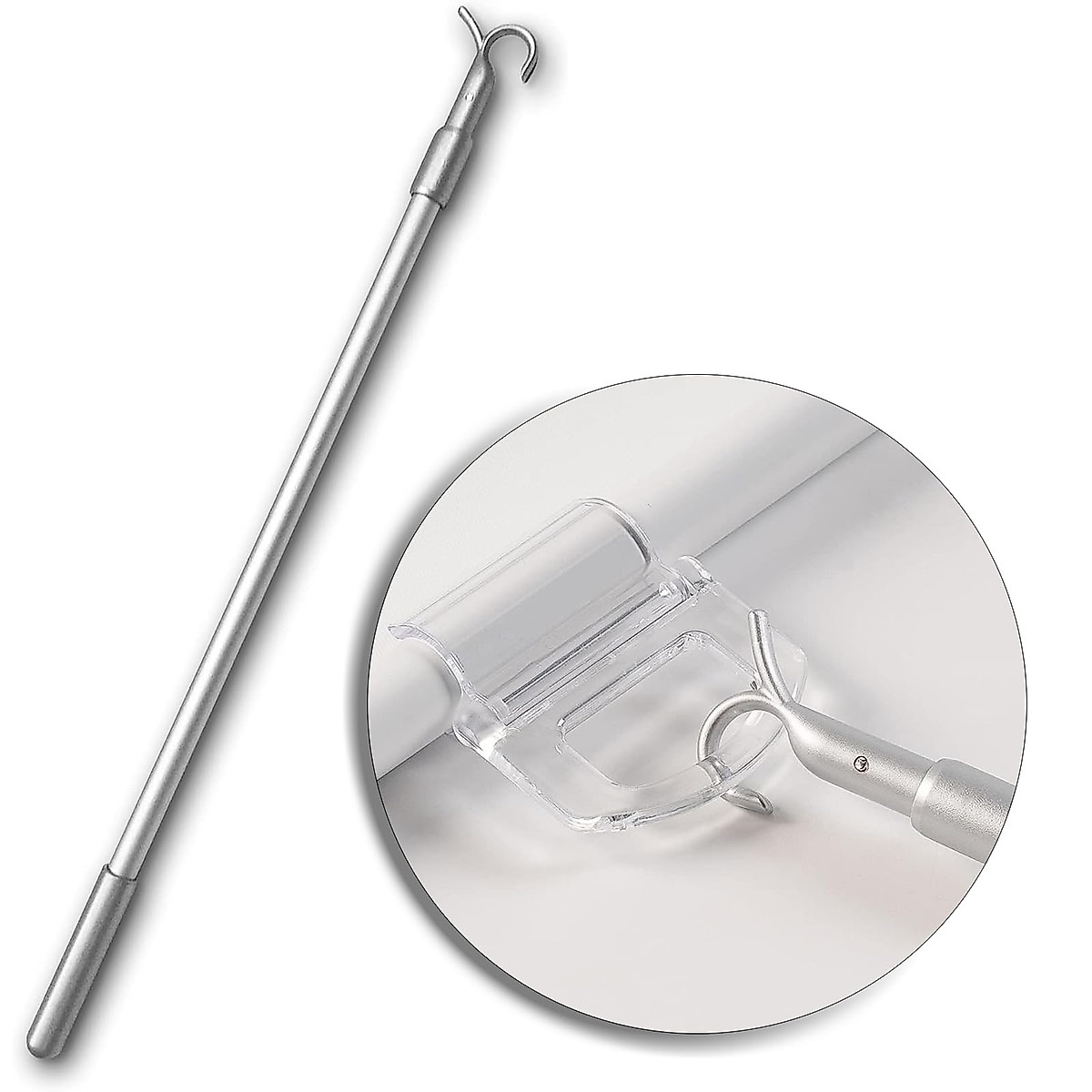 Telescopic Draw Rod for Cordless Window Shades